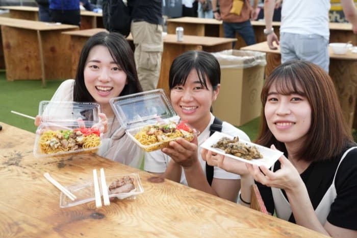 2024年 SANDA MEAT 1GP 来場者の様子
