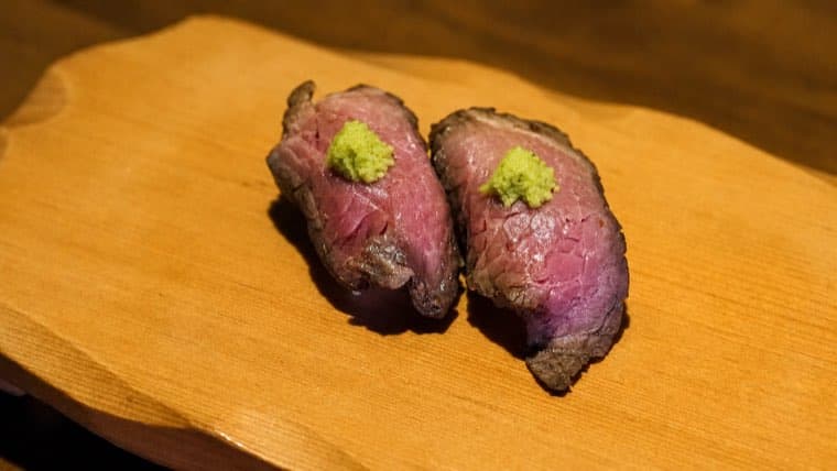 なかの鮨 肉寿司